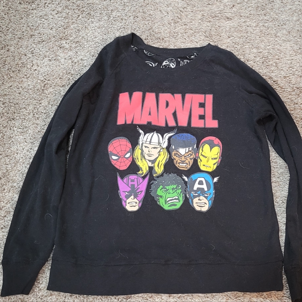 Reversible Marvel sweatshirt